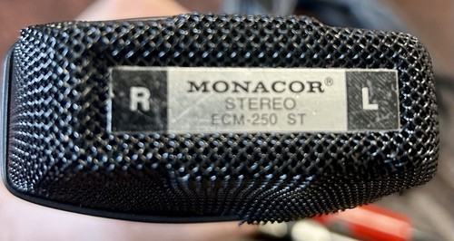 Stereomikro monacor ecm 250 - monacor,