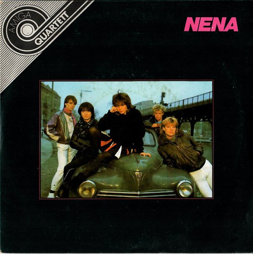Amiga quartett single nena - quartett, "nena"