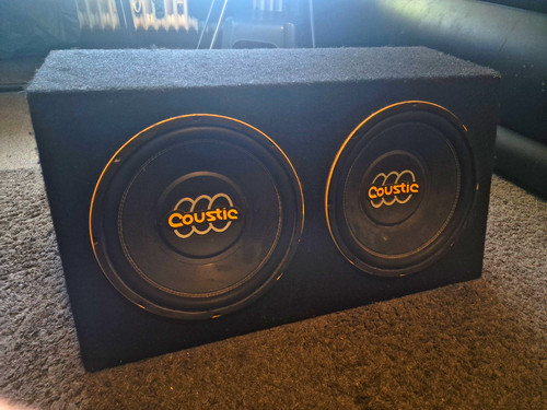Coustic doppel subwoofer ohm - coustic, 4