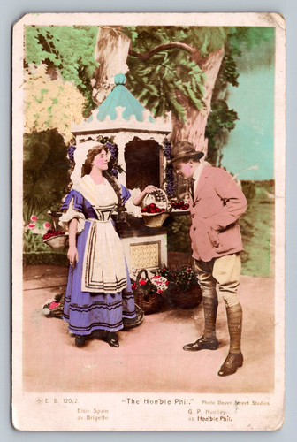 Postkarte the honble - the,