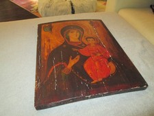  alte antike Ikone heilige