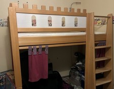 De Breuyn Hochbett  - hochwertig, aus Massivholz, mitwachsend