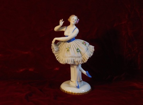 Porzellanfigur tanzendes - porzellanfigur,