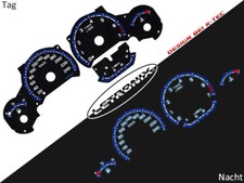 Selbstleuchtende Tachoscheiben