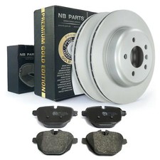 Bremsscheiben 330mm Bremsbeläge Bremsklötze hinten für BMW 5 F10 F11 Touring