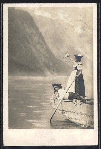 Königssee obb trachtenpaar - königssee,