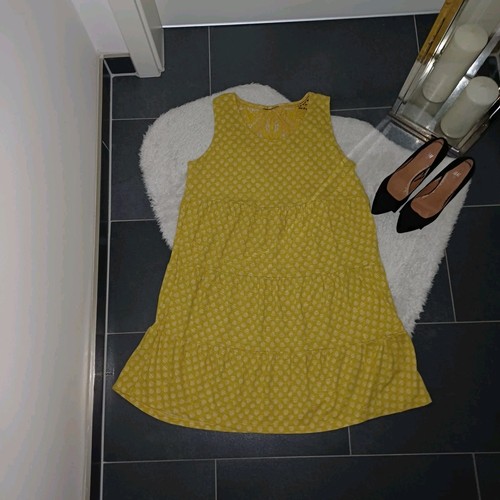 Sommerkleid 42 44 gelb - m,