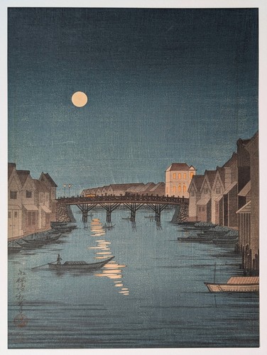 Kiyochika full moon - kiyochika,