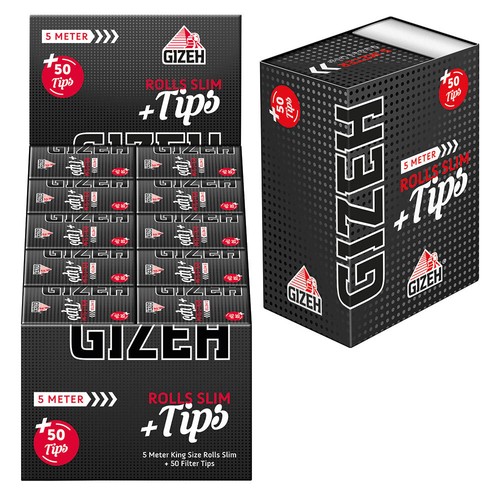 20er box gizeh black - 20er, rolls