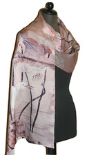 Schal Tuch Seide 100% mulberry