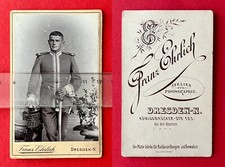 Militär cdv foto dresden - cdv,