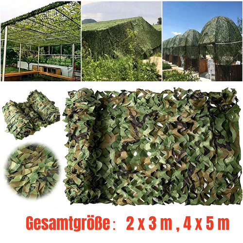 2x3m 4x5m camouflage jagd - 4x5m,
