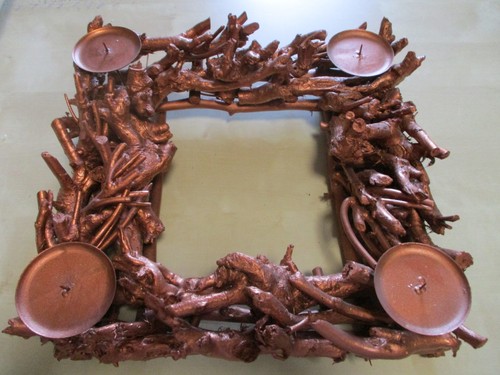 Adventsgesteck kranz aus - kranz,
