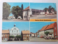 Alte Ansichtskarte AK Rehna Kreis Gadebusch, Markt, Rathaus unbeschrieben 🏞