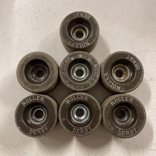 Set Aus 7 Vintage Roller Derby