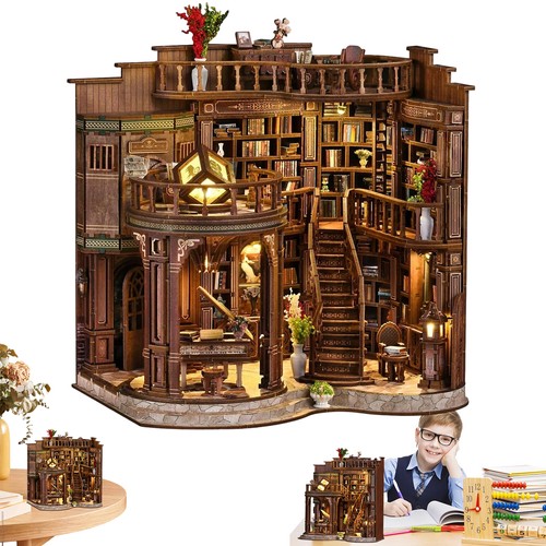 Miniaturhaus book nook - book,