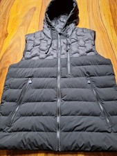 Brax Lab ultraleichte Herren Stepp Weste Gr.52 L wie neu NP 149.- schwarz Kapuze