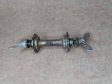 Fahrrad Nabe historisch mit Flügelmuttern