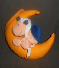 STEINBECK SCHNECKE AUF HALBMOND PLÜSCHTIER