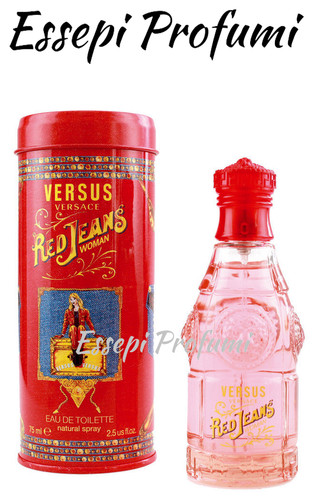 Versace red jeans eau - red, de