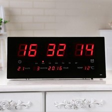 Digitale wanduhr led - digitale,