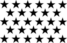 A3 Stencil Laser Schablone Sterne