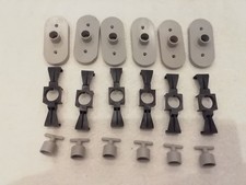 Carrera Universal 132 Transpo Je 6x  51555Stützenfüsse 51673 Köpfe 51674Klammern