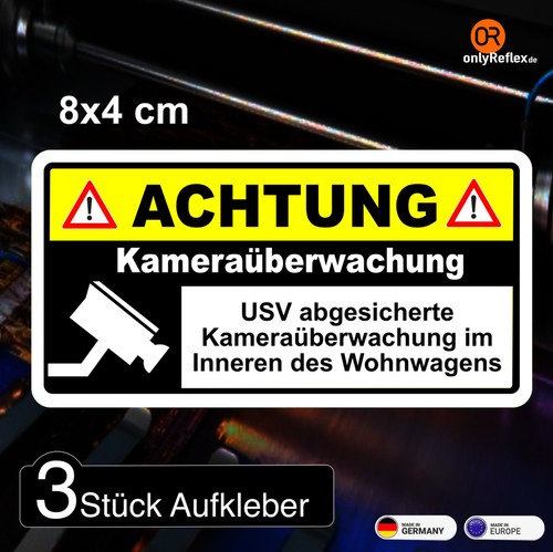 Achtung kameraüberwachung - achtung,