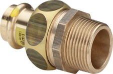 Viega Profipress GAS Kupfer-Pressfitting 15-35mm Bogen 45° 90° Muffe T-Stück