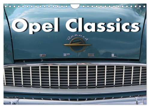 Opel classics wandkalender - opel,