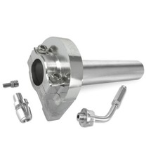 Gasgriff TNT Kurzhub universal Aluminium chrom