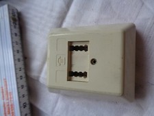 TAE NFN 1 Telefondose Aufputzdose (1*Telefon 1*Fax) AP Dose Aufputz weiß