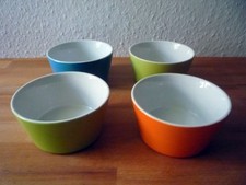 4 bunte Salat Schälchen - Beilagen Schüsseln - Müsli Schalen - Tapas Schalen