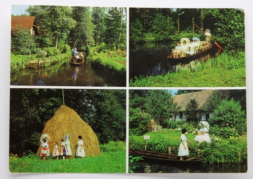 Postkarte spreewald - -,
