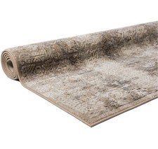 Teppich 120/180 cm Selim braun beige Glanz garn Vintage Läufer dichte Qualität