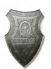 Schutzschild Kampfschild Wappenschild Ritterschild Prunkschild Geäzt Um 1900