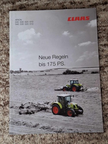 Claas arion prospekt traktor - claas,