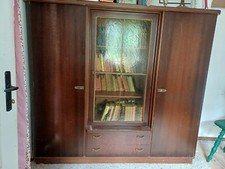 Wohnzimmerschrank, Kleiderschrank 3-Teiler 50er/60er Vintage Mid Century 