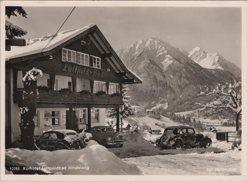 Postkarte hotel luitpoldbad - ak,