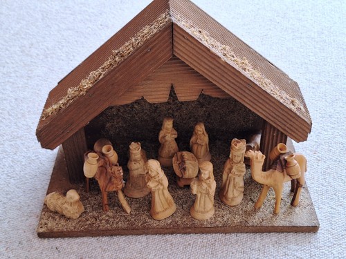 Weihnachtskrippe holz mit - weihnachtskrippe, 13