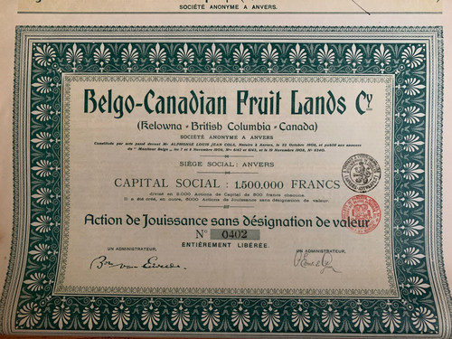 Belgo canadian fruit land - land, co