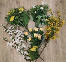 XXL Konvolut * Kunstblumen Dekoration Basteln Künstliche Rosen Blumen Strauß