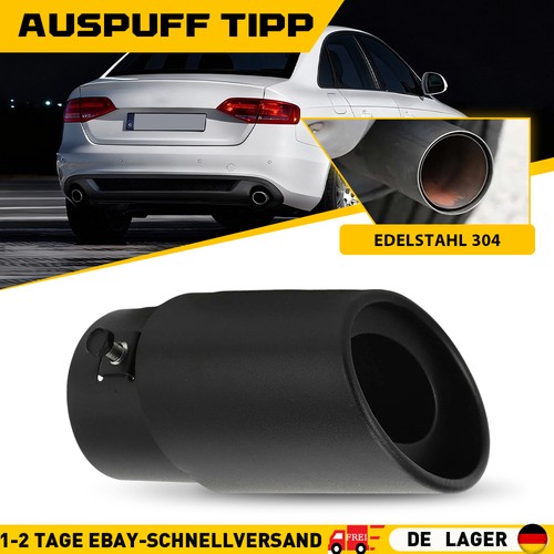 Auspuffblende endrohr gerade - auspuffblende,