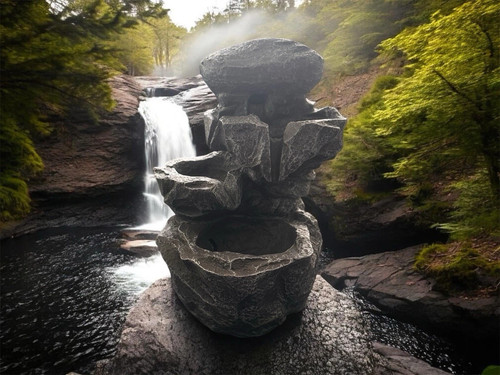 Zimmerbrunnen fels optik - in, fels-optik