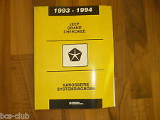 #J115 JEEP GRAND CHEROKEE 1993 1994 KOMPASS MINITRIPMODUL WERKSTATT HANDBUCH