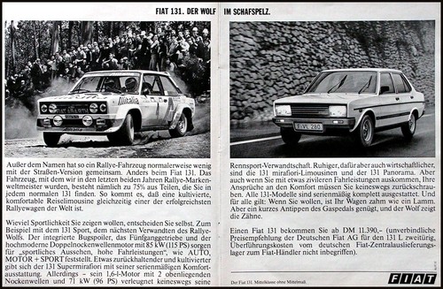 Fiat 131 supermirafiori - fiat,