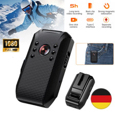 Tragbare Körperkamera Mini Body Cam 1080P HD Video DVR Camcorder Nachtsicht