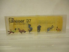 X-69141	Preiser 97 1:87 6 St. Figuren sitzend sehr guter Zustand