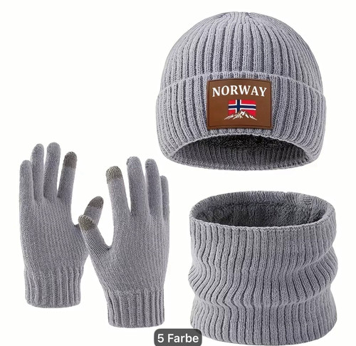 Norway strickmütze beanie mit - norway,