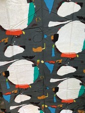 Vintage,50iger Jahre Gardine, museumswürdig,Willi Baumeister